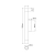 Kinkiet nowoczesny Q PARETTE NERO/GOLD OR84573 - Open Design Highlights